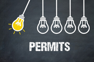 Wall Mural - Permits