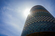 © Dave - View to the unfinished Kalta Minor Minaret with Blue Mosaic Walls, which is built by Mohammed Amin Khan, in Khiva, Uzbekistan