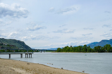 Riverside Park Beach - Kamloops, Canada