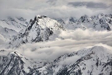 Sticker - Mountains in the Alps