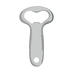 Canvas Print - opener bottle icon