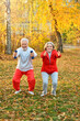 © aletia2011 - Elderly couple doing sports in the park