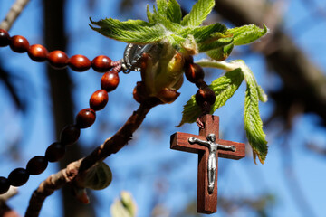 Sticker - Faith and religion. Christian church.