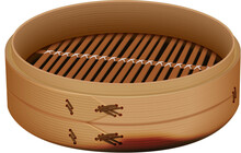 Traditional Chinese Style Bamboo Steamer