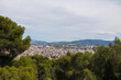Paysage urbain de Marseille depuis la Basilique Notre-Dame de la Garde