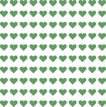 Tribal Background Abstract Fabric Pattern Vector And Green Heart Shape
