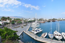 A View From The Port Of Kos Town In Kos Island In Greece