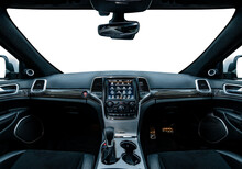 Interior Of Autonomous Car-PNG File