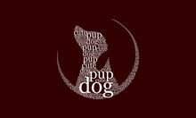 Dog Wordcloud Or Wordart Vector Illustration Design L Dog L Pet L World Pets Day