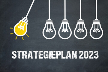 Sticker - Strategieplan 2023	