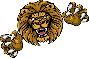 Wall Mural - Lion Animal Sports Mascot