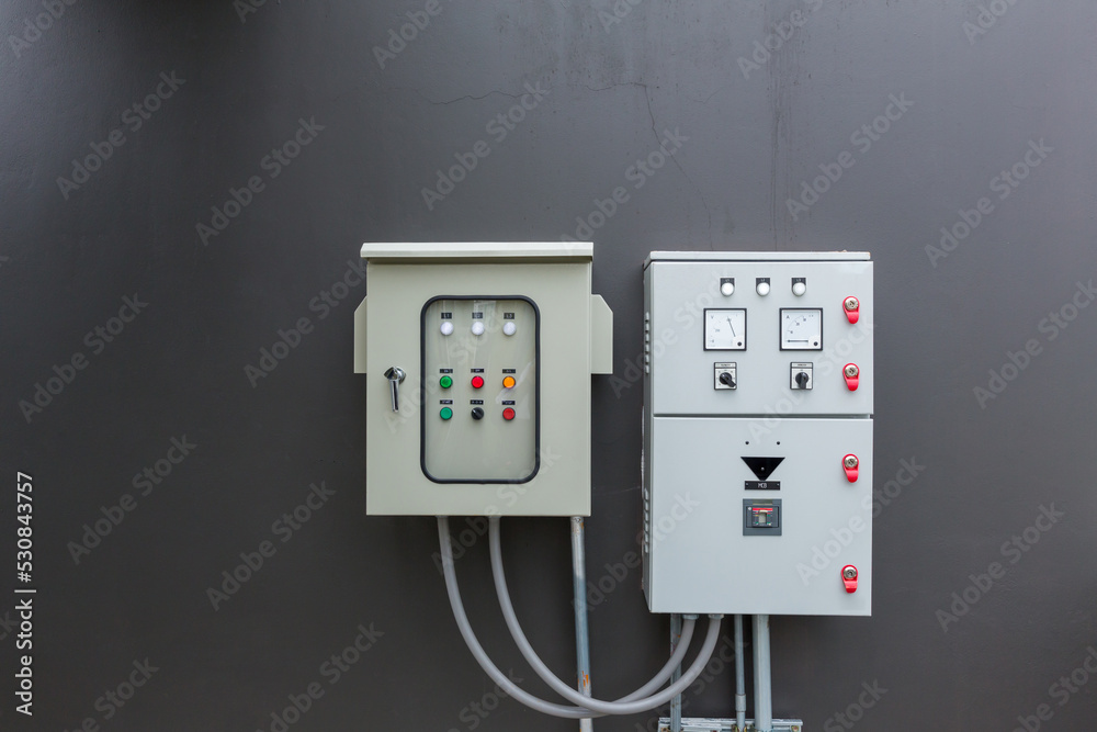 Transformer Box Outside Transformer cabinet, Outdoor electric control box. Power supply boards ...