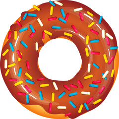 Sweet Doughnut Illustration