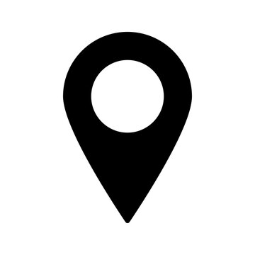 pin icon. location sign vector illustration