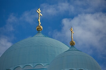 Wall Mural - Buildings of the Spaso-Preobrazhensky Orthodox Valaam Monastery.