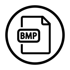 Wall Mural - BMP file document icon