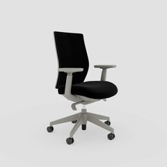  The office chair with isolated background. 3d render