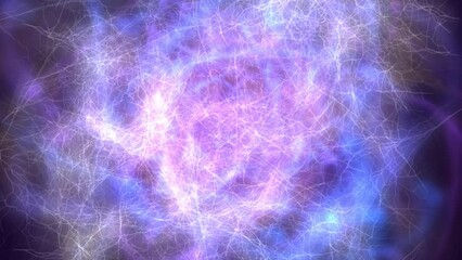 Wall Mural - Abstract glowing fantasy blue background