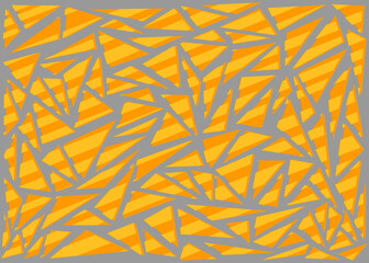Aufkleber - Abstract background with irregular triangle and stripe pattern