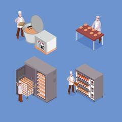 Bread Baking Industrial Process