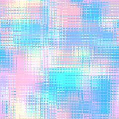 Leinwandbilder - Geometric abstract pattern in low poly style.