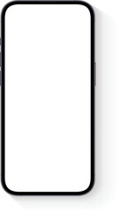 Poster - mockup new phone isolated on white background