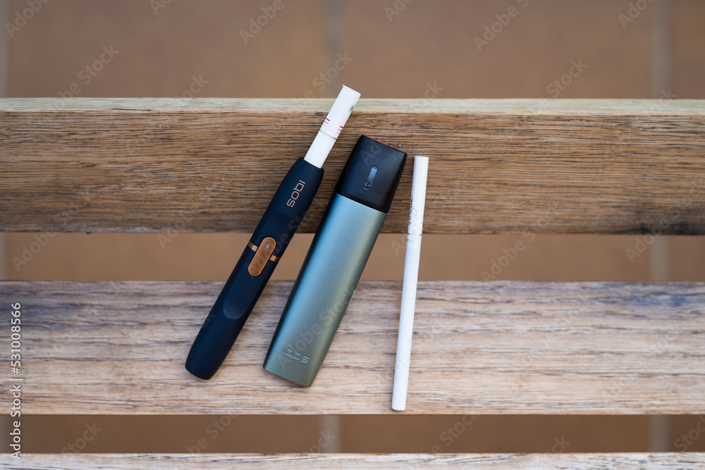 electronic cigarette spain Tarragona, 612 E Cigarette Marlboro Royalty-Free