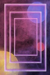 Wall Mural - creative frame in the background. background with transparent frame. beautiful abstract background. 
