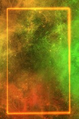 Wall Mural - creative frame in the background. background with transparent frame. beautiful abstract background. 