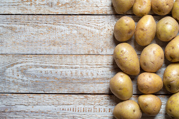 Wall Mural - Bunch of potatoes