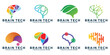 © Royin - a collection of technology brain logo designs, digital minds, for science, AI, and technology