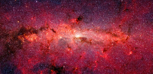 Wall Mural - beautiful stars in outer space. high quality space background. elements of this image furnished by n