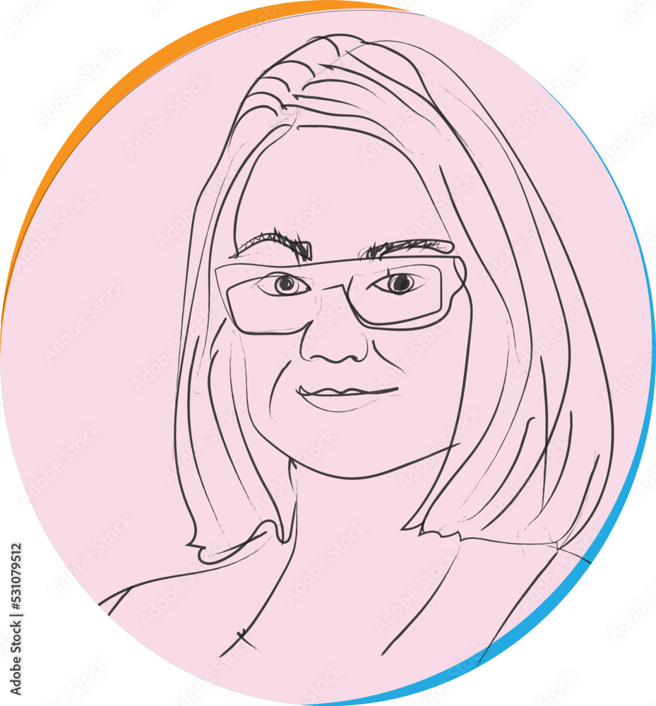 best profile picture, dp drawing Stock Vector | Adobe Stock