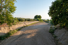 Dried Up River In Potos, Thasos, Greece