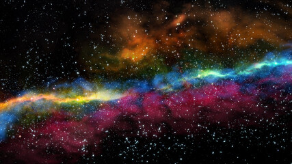Wall Mural - space nebula