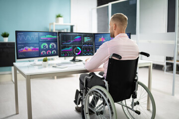 Poster - Business Data Analyst Man