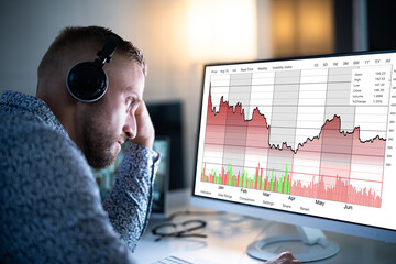 Poster - Stock Trade Looking