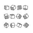 © Zalina - Set of modern universal geometric elements for your design.
