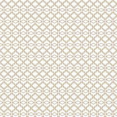 Poster - Geometric Seamless vector pattern background. Square shape. Clean, modern and elegant style