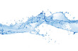 © CK - Water splash, water splash isolated on white background, water