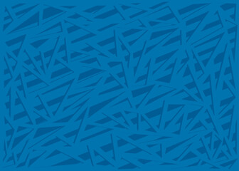 Aufkleber - Abstract background with irregular striped triangle pattern