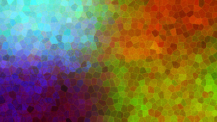 Wall Mural - Abstract mosaic texture gradient background image.
