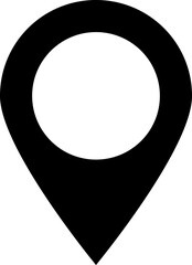 Poster - map pointer icon illustration