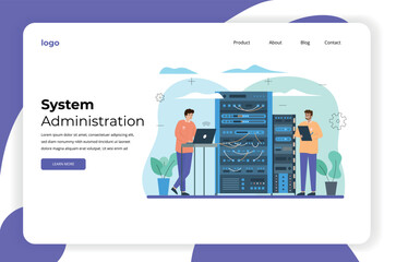 Sticker - System Administrator Flat Website