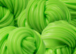 Vivid green texture slime background