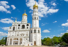 Ivan The Great Bell Tower In Moscow Kremlin, Russia
