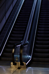 Poster - Interior of a tube station