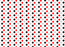 Cute Pastel Red Black Triangle Pattern Background Vector.