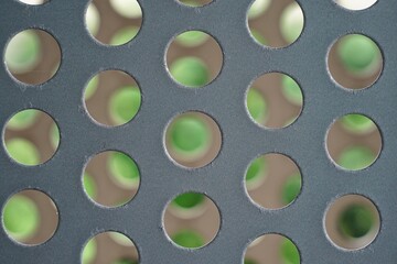 Wall Mural - green background with circles
