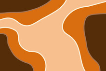 Abstract Brown And Orange Wallpaper